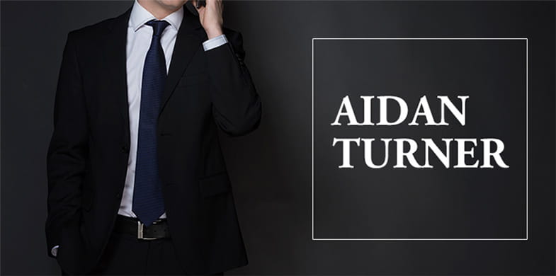 El actor Aidan Turner