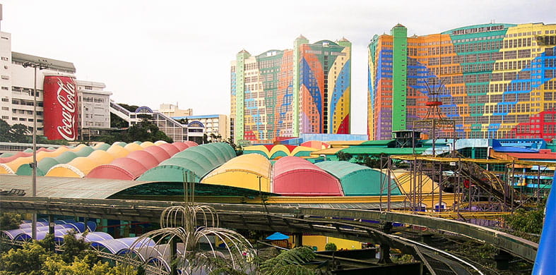 Casino de Malasia, situado en las montañas