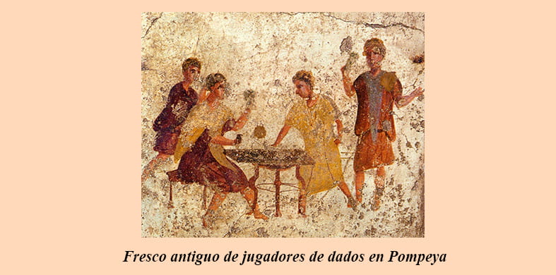 Jugadores de dados de Pompeya