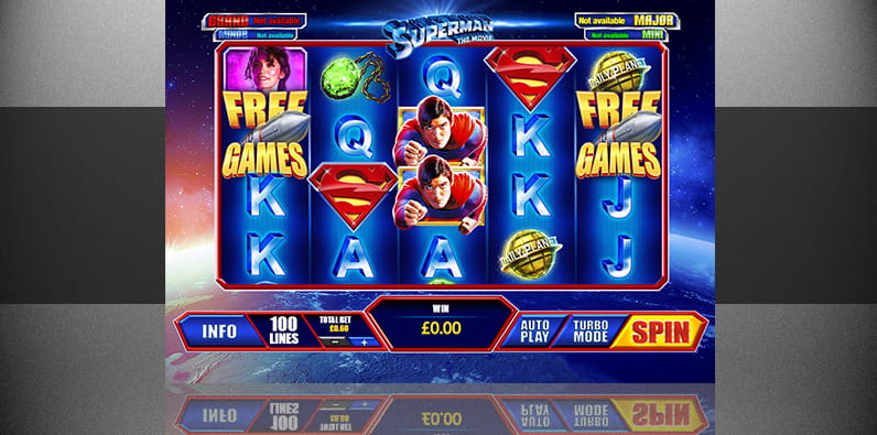La slot Superman de Playtech