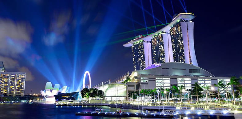 Marina Bay Sands en Singapur