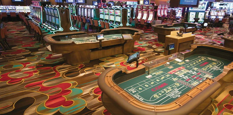 Sala de juegos del Rivers Casino en Illinois