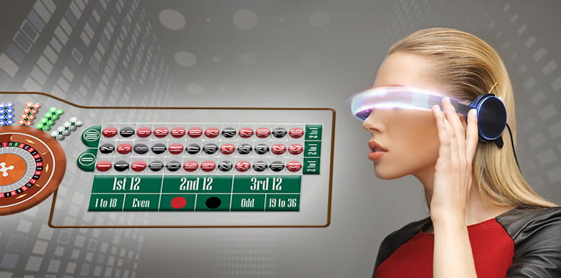 Ruleta de casino de realidad virtual