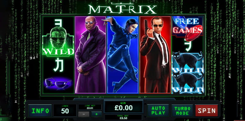 Tragaperras The Matrix de Playtech