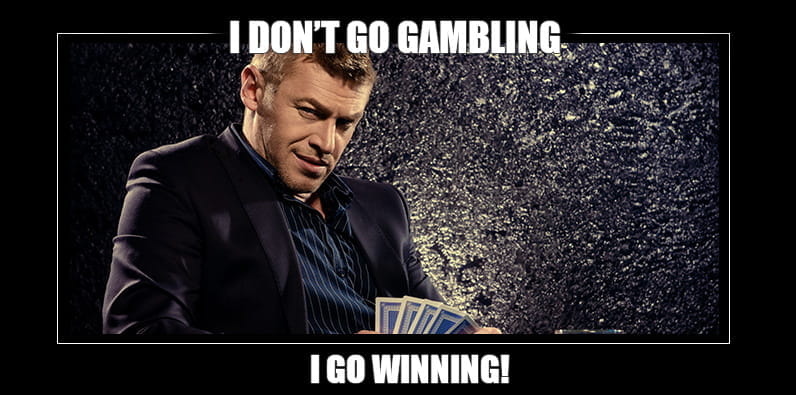 Meme "Yo no voy a un casino para jugar".