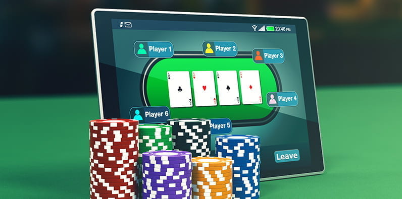 Jugar poker en casinos en línea