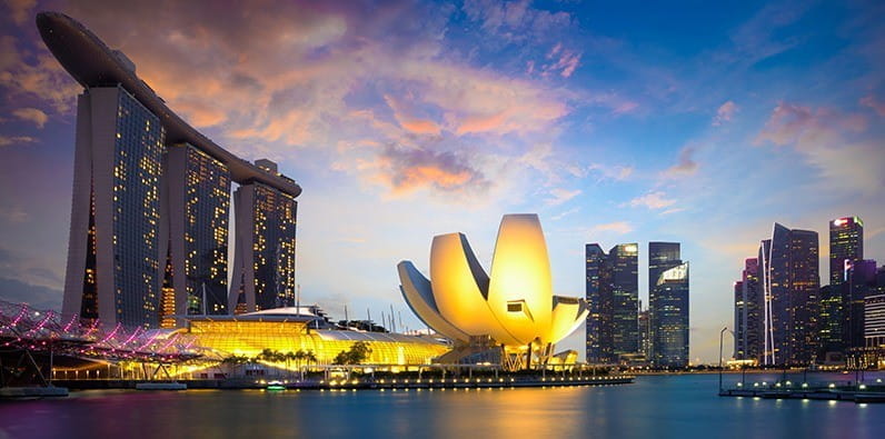 Marina Bay Sands, situado en Singapur