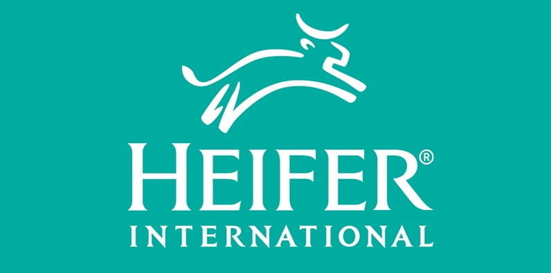 Logotipo de la Fundación Heifer International