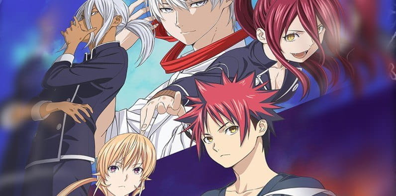 Personajes de la serie de anime "Food Wars"