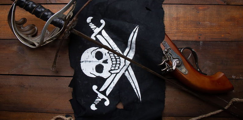 Banderas de piratas