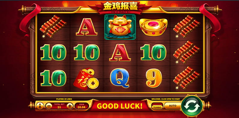 Inicio del juego en la slot Jin Ji Bao XI Endless Treasure de SG Interactive