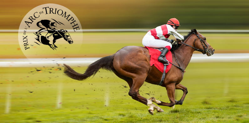 Carreras de caballos en Francia.