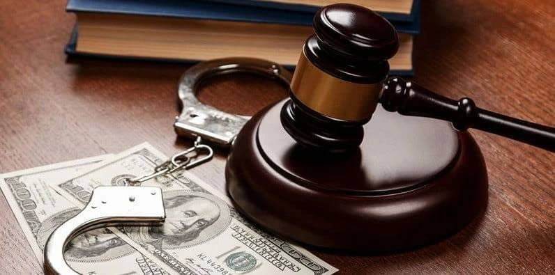 Símbolos legislativos con dólares estadounidenses