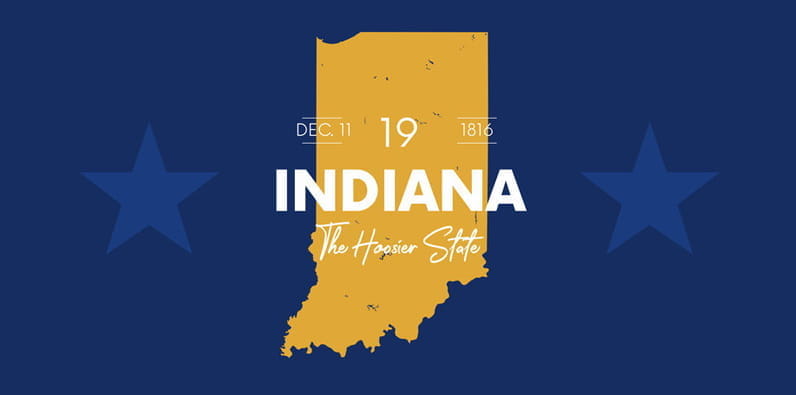 El estado norteamericano de Indiana