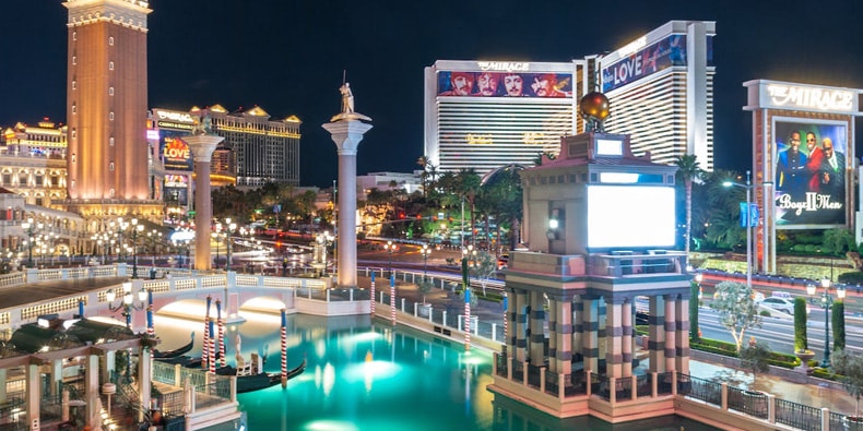 Edificios y casinos de Las Vegas