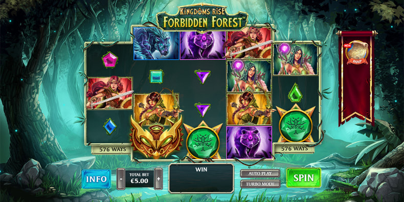 Slot online Kingdoms Rise: Forbidden Forest.